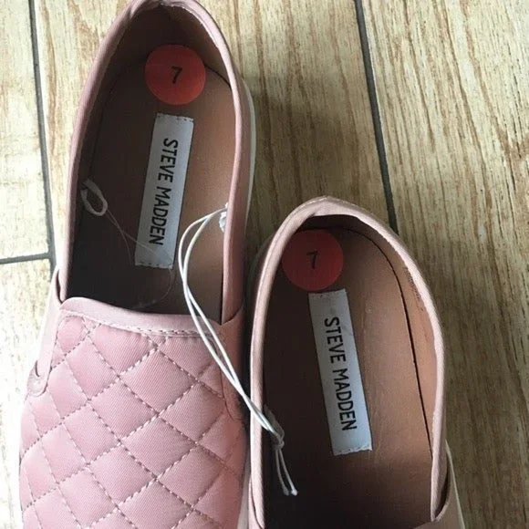 Steve Madden Mauve Slip On Shoes NWOT Sz 7 - Picture 5 of 8